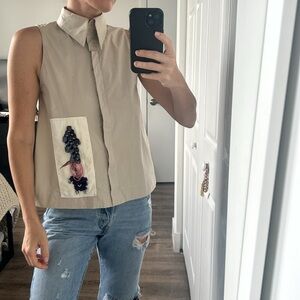 Dorothee Shumacher boxy embellished blouse